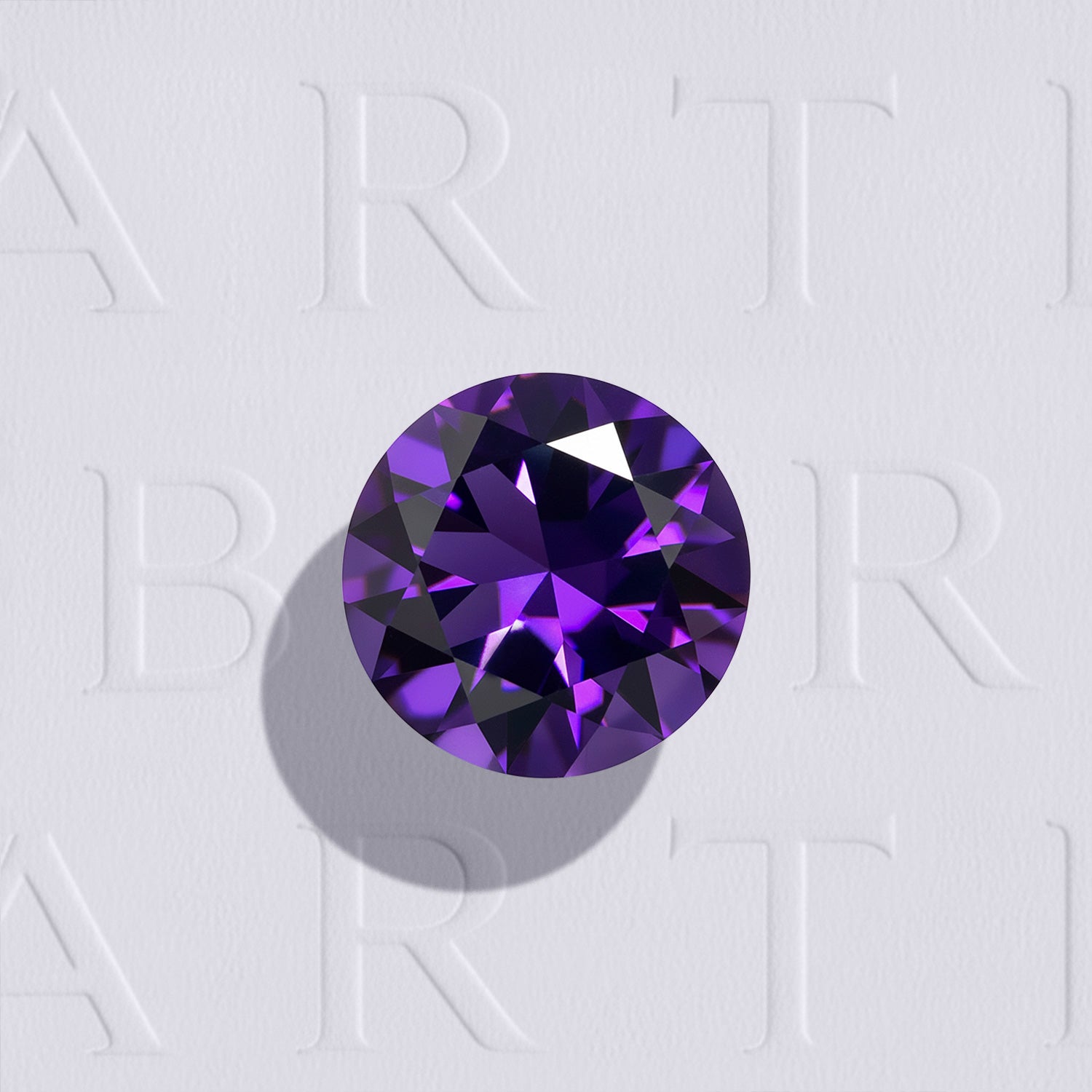 Améthyste naturelle, violet intense, non traitée, pas dinclusion visible, origine Zambie