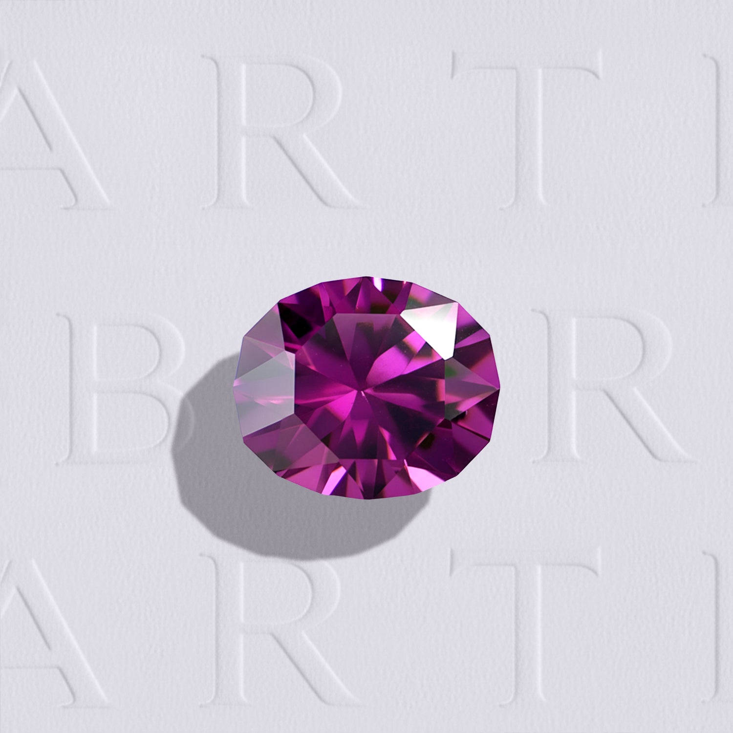 Grenat Rhodolite 1,07 Carats - Mozambique Ovale - | Achat et