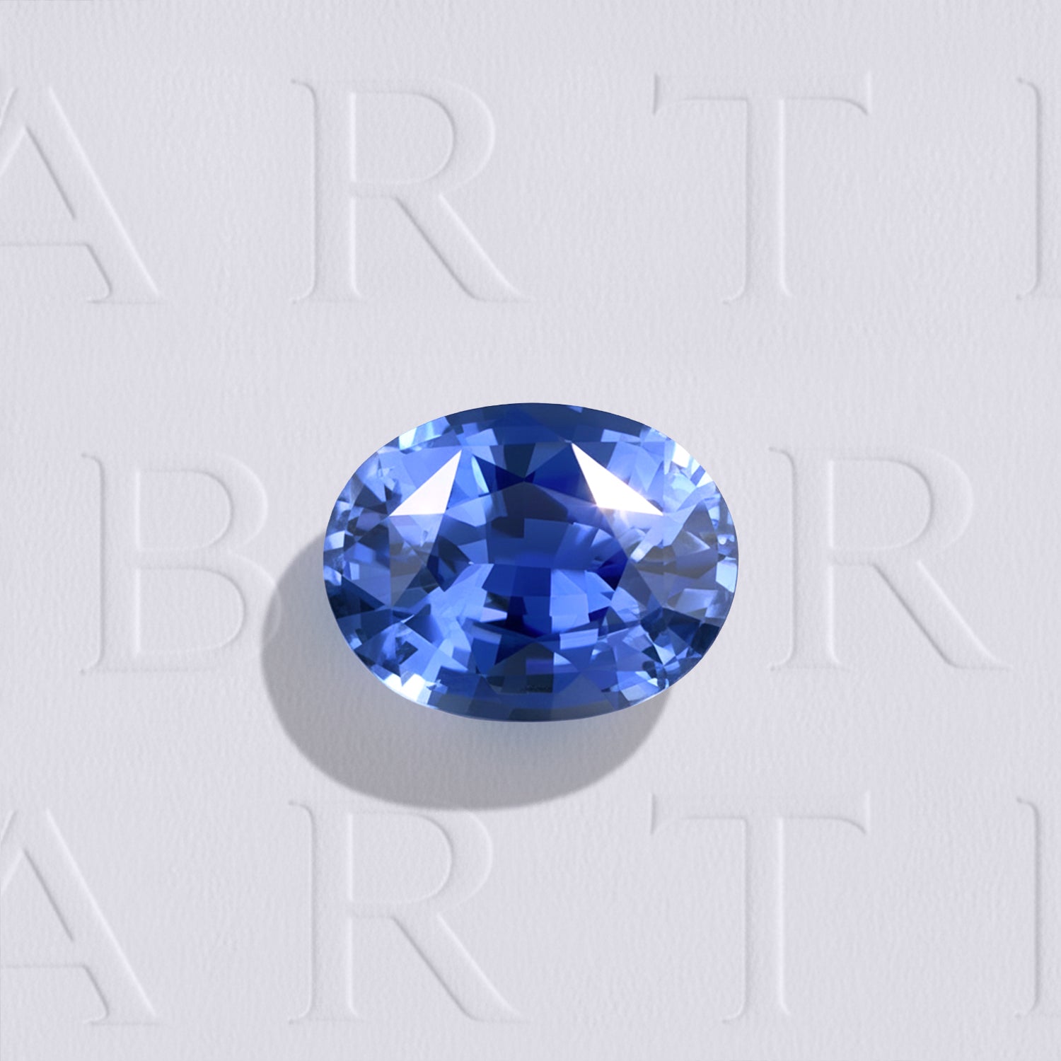 Saphir Bleu Royal Du Sri Lanka 7 Carats – Pierre Précieuse Ovale Certifiée !
