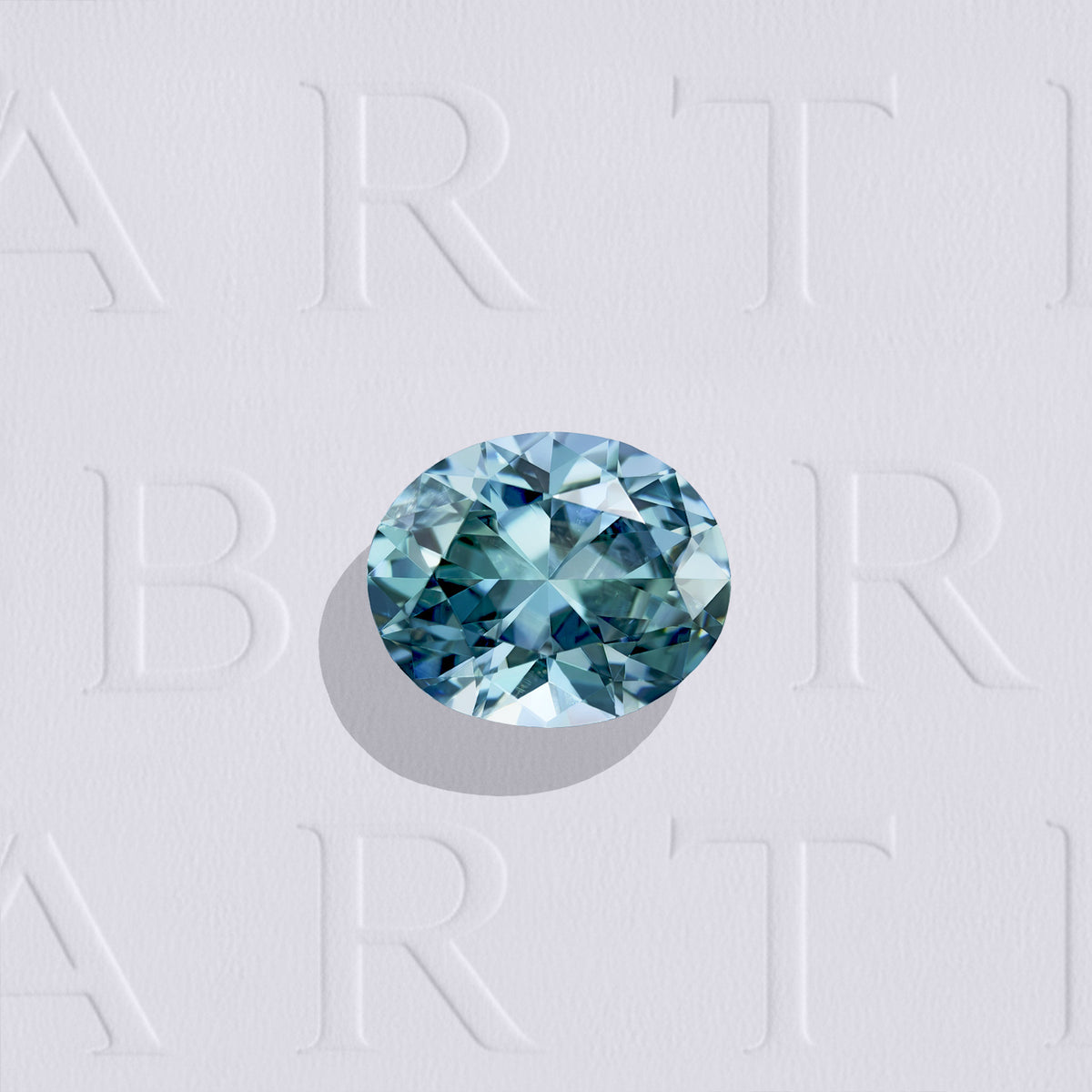 Saphir teal naturel ovale facetté de 1.37 carat, originaire du Montana aux États-Unis, de couleur bleu-vert prononcé et très légèrement inclus. Aucun traitement.