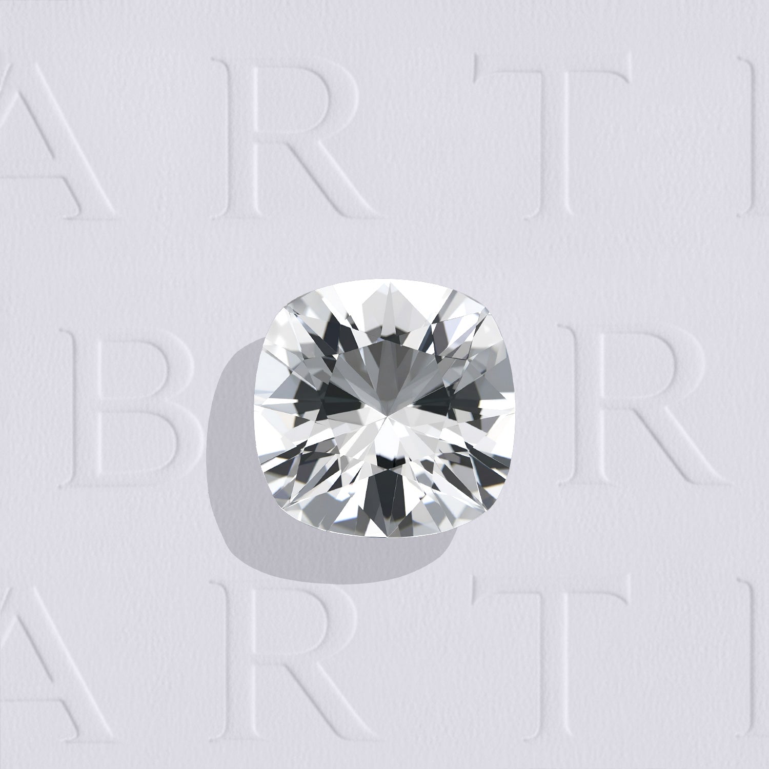 Topaze incolore naturelle coussin carré facettée de 1.87 carat, d'une pureté sans inclusion visible à la loupe 10x. Aucun traitement