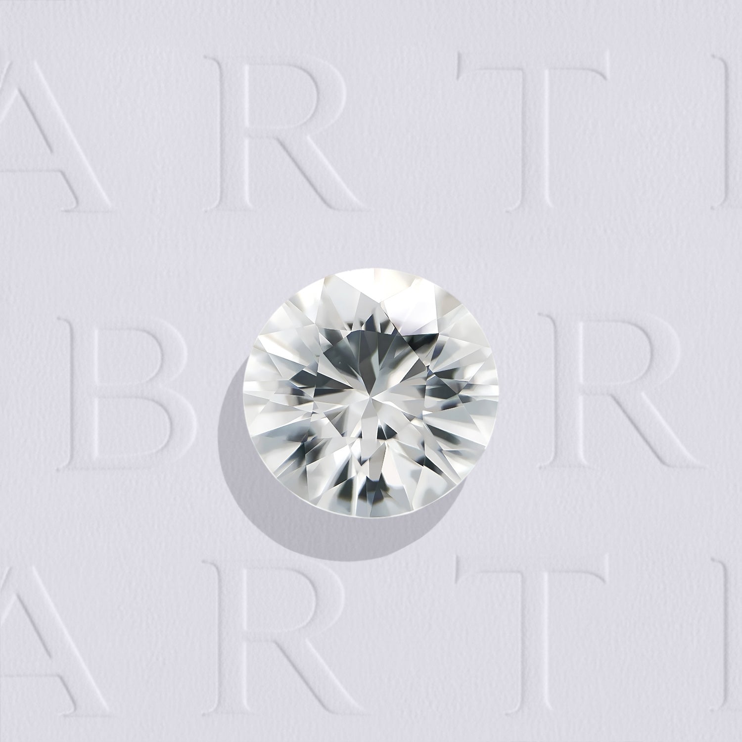 Zircon naturel incolore rond facetté de 2.05 carats, originaire de Tanzanie, sans inclusion visible à l'œil nu, d'excellente qualité de taille. Chauffe classique.