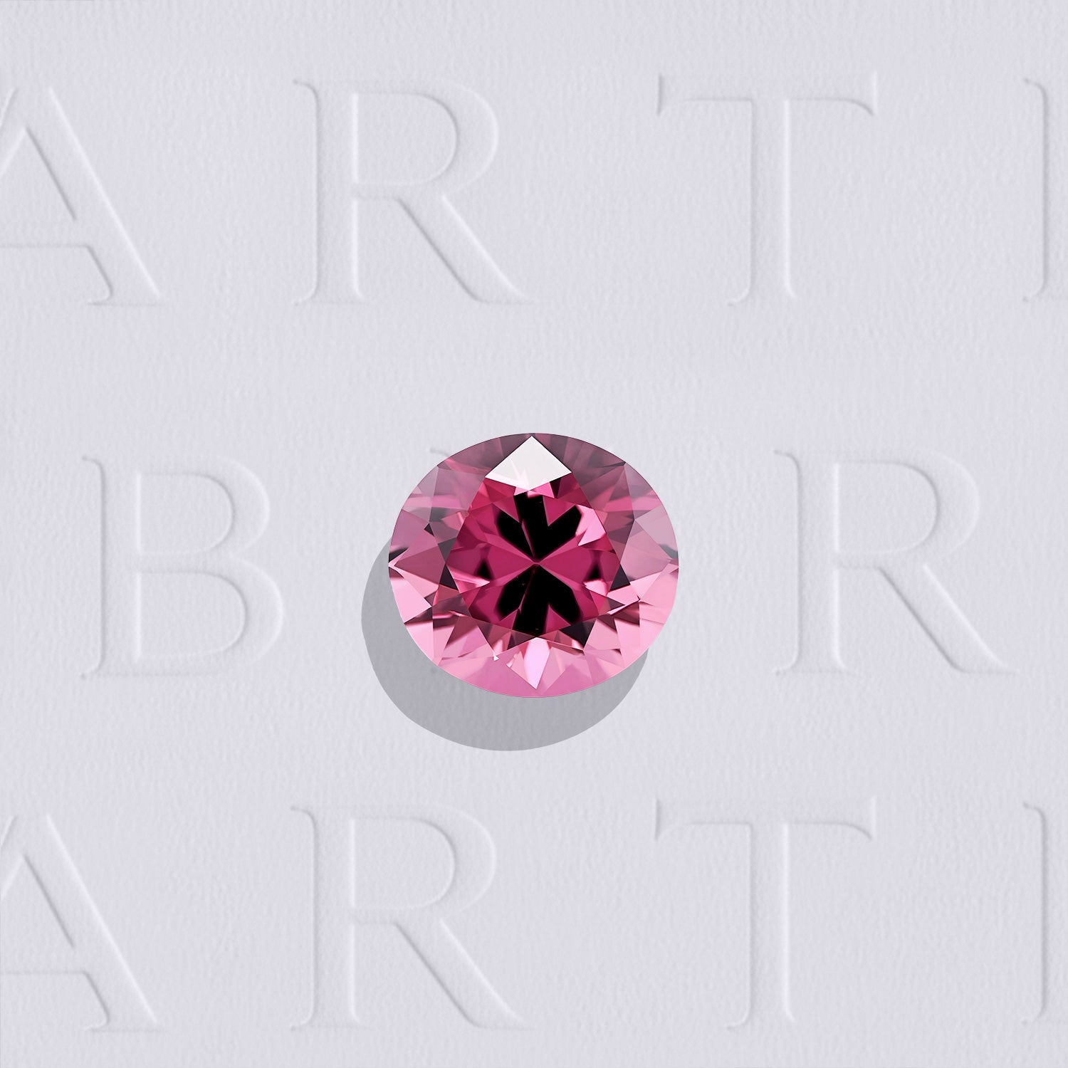 Spinelle rose naturel ovale facetté de 0.72 carat, originaire de Tanzanie, de couleur rose soutenu, sans inclusion visible à l'œil nu. Aucun traitement.